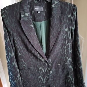 Premise Dark Green and BLBlazer